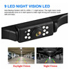 vehicle camera Reversing image night vision License plate frame automobile camera Rear View system waterproof ;LED Light