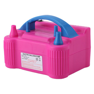 Double-Hole Electric Balloon Inflator Night Market Stall Portable Balloon Machine Double-Layer Balloon Inflator Tool