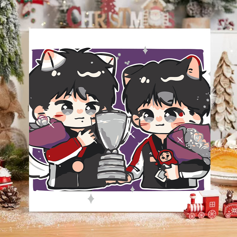 YL125 / Задняя доска 20*20 см+краска+кисть