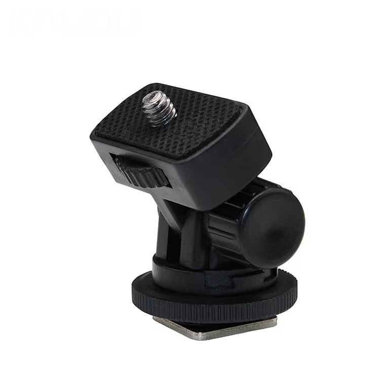 SLR camera connected to mobile phone monitor low-angle viewfinder external hot shoe cold shoe holder mobile phone clip flat head pan/tilt