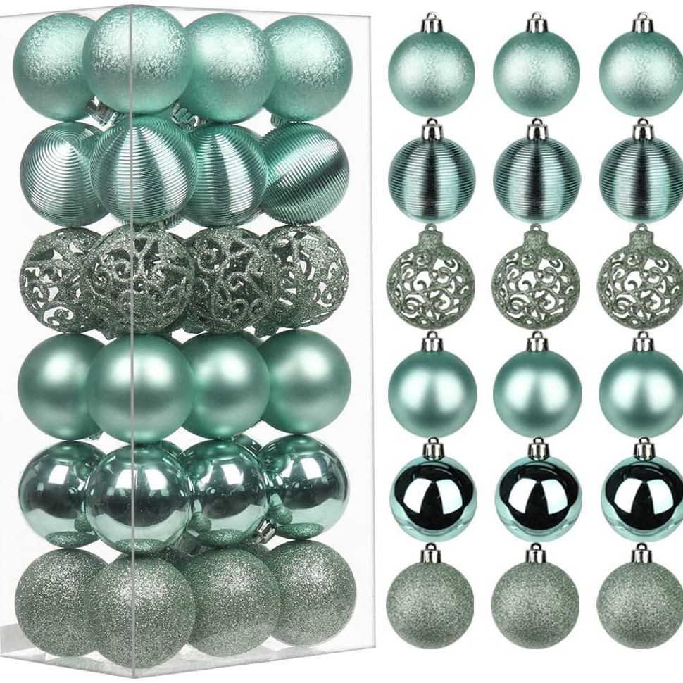 Amazon para Navidad Bolas de Navidad 36 árboles de Navidad Fiestas de Navidad Bolas de Navidad