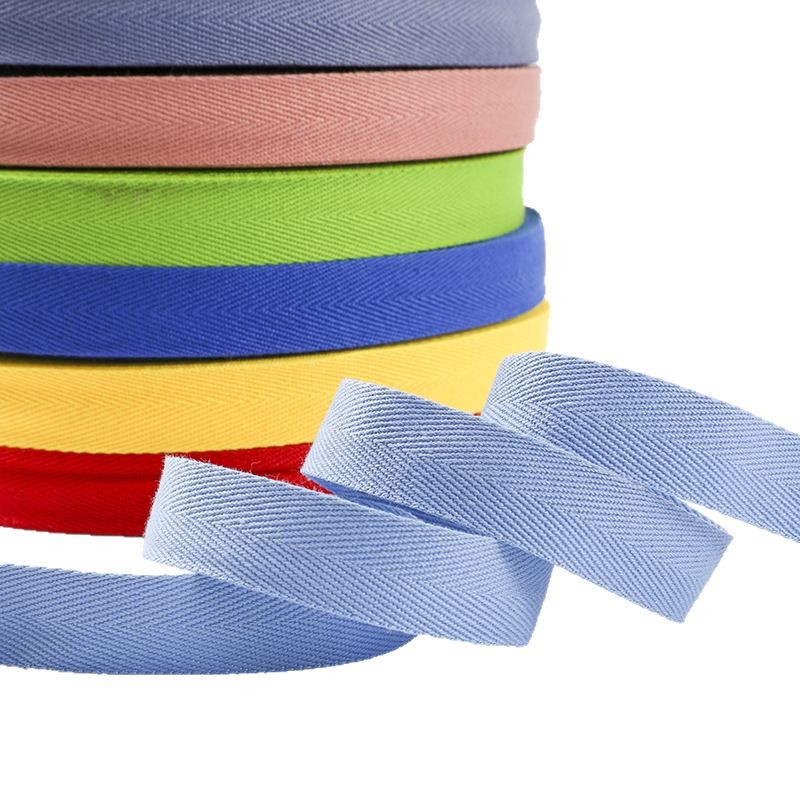 Suministro directo de fábrica de color cinta de poliéster-Algodón 2,2 CM correa lateral de poliéster-Algodón correa lateral bolsa correa lateral ropa correa lateral image 6