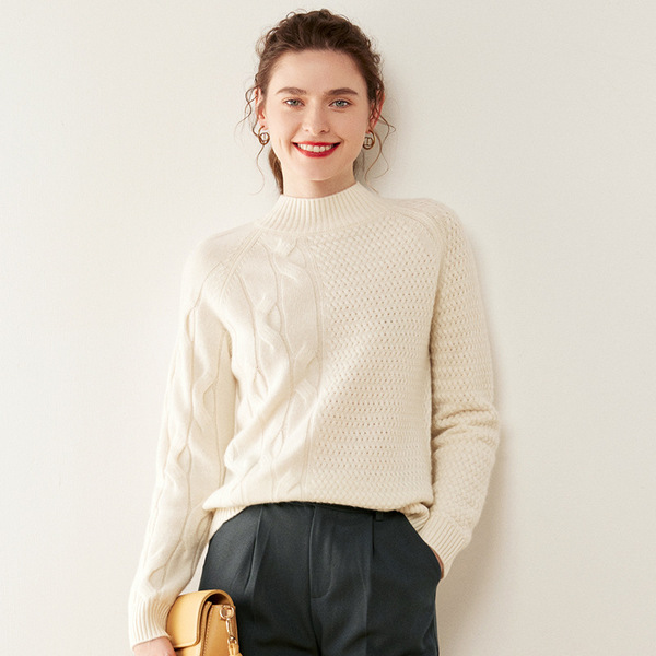 Woolen demi-season sweater