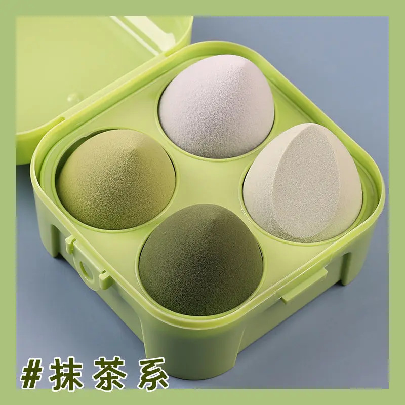 美妆蛋彩盒装化妆海绵干湿两用超软化妆蛋代发批发独立包装彩妆蛋|undefined