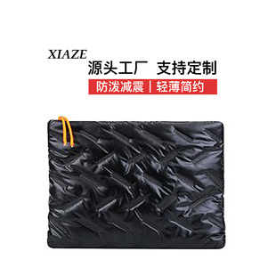 Ins Fashion Y2K Hot Girl Computer Bag, Large Capacity, Ultra-Light, Ultra-Soft Insulation, 14inch Business Liner Bag