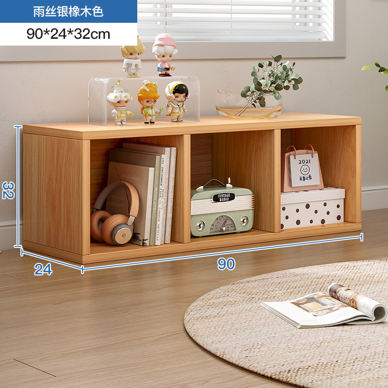 Estantes de cosméticos de viento de crema tabla lateral de piso integrado gabinete de celosía gabinete de ocho celosías gabinete de almacenamiento de perfumes para productos de cuidado de la piel