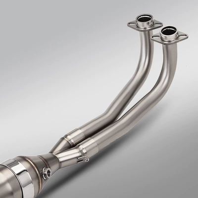 Motorcycle exhaust pipe | Front and Rear
