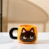 Cute gato taza de regalo de cumpleaños taza de regalo de mano taza de regalo caja de regalo pareja un par de tazas de agua taza de café casera