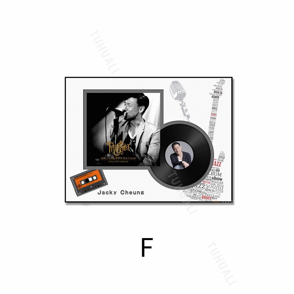 Registro de vinilo pintura Zhang Xueyo sala de estar pintura decorativa sofá Fondo colgante de pared pintura pasillo mural Registro de canto