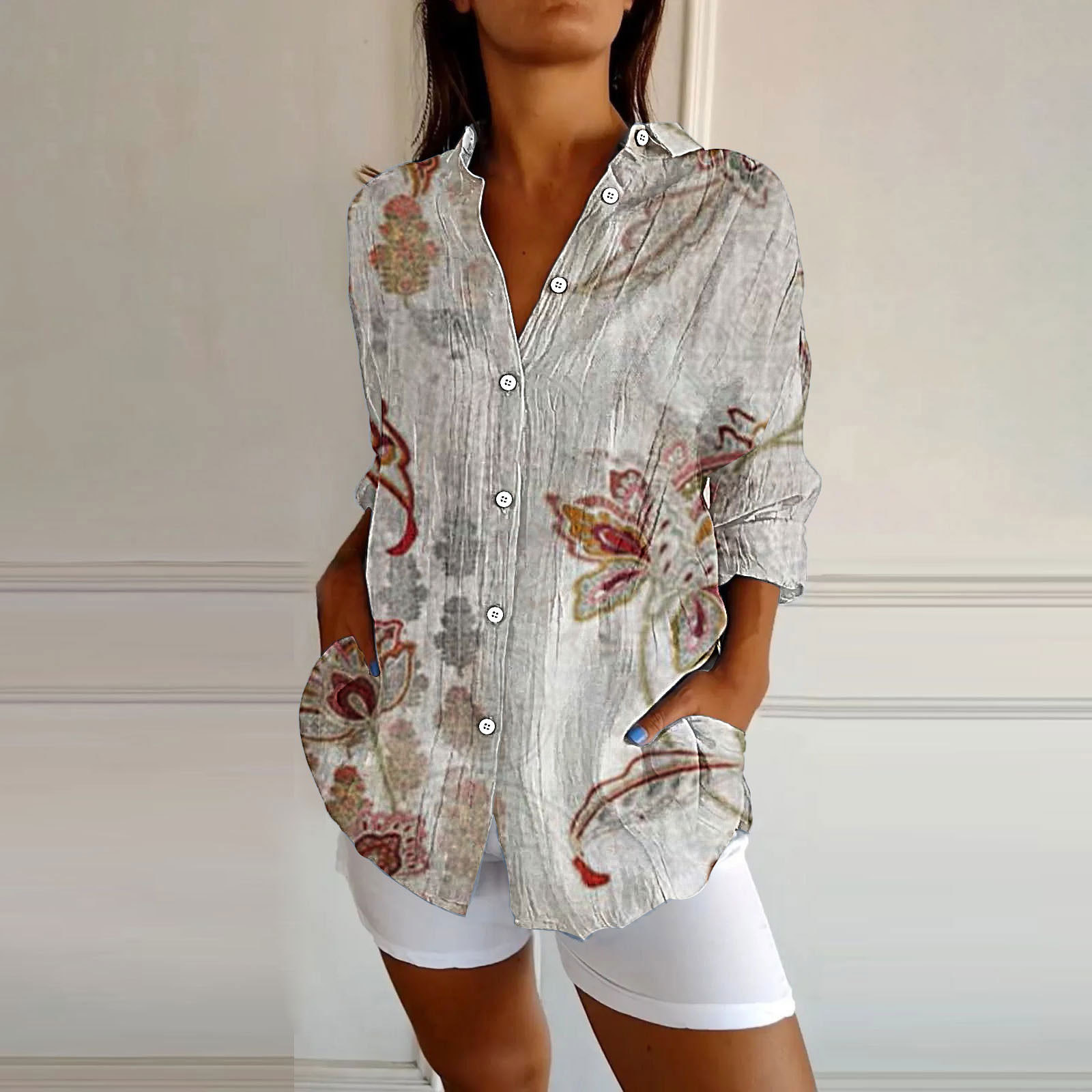 (Cross-border trading), shirt, 3D, European style
