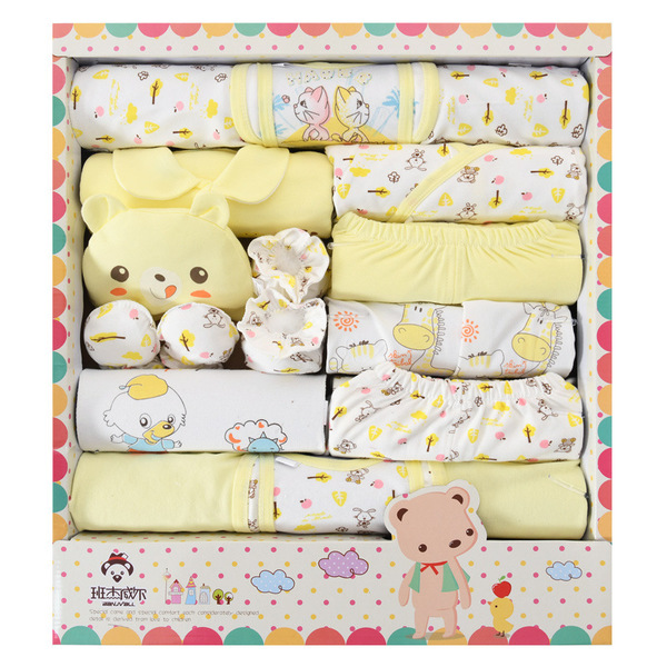 Cotton children's gift box for new born
