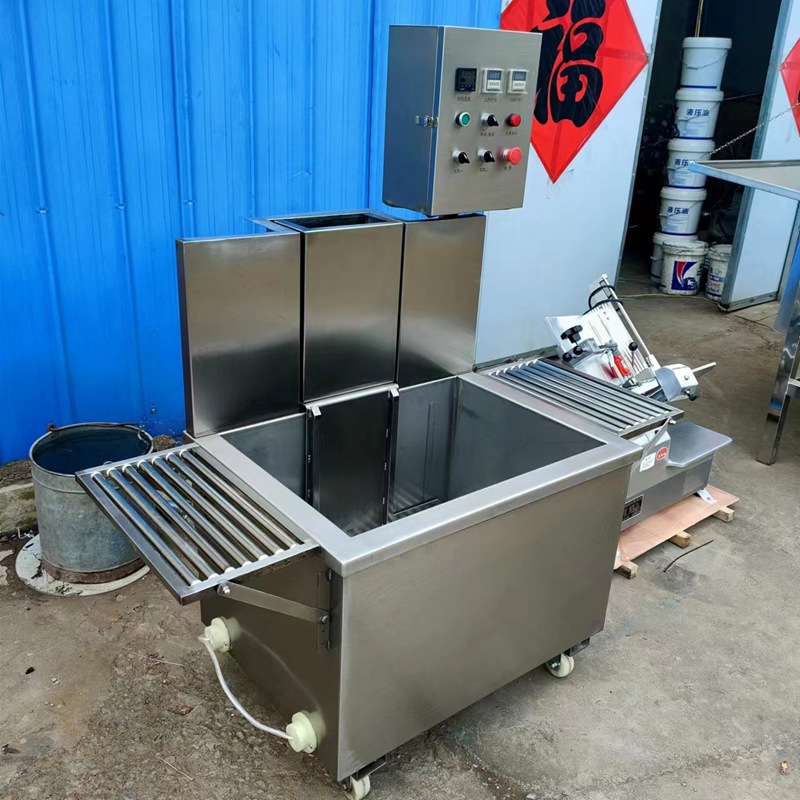 牛羊肉热收缩包装机  冷鲜鸡热水收缩包装机 羊腿保鲜热塑包装机