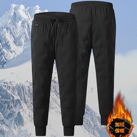 Nuevos pantalones de calentamiento calentador para uso externo más terciopelo grueso antifrío de mediana edad recargable USB pantalones de calentamiento eléctrico inteligente invierno