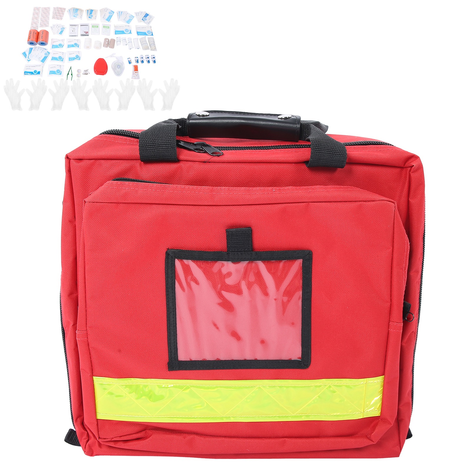 现货手提肩挎访视包应急包 便携车用家用急救包 医生出诊包空包