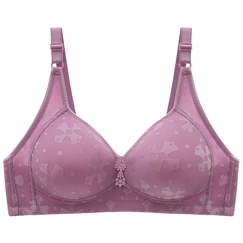 Push up bra, supporting wireless bra, underwear, beautiful back