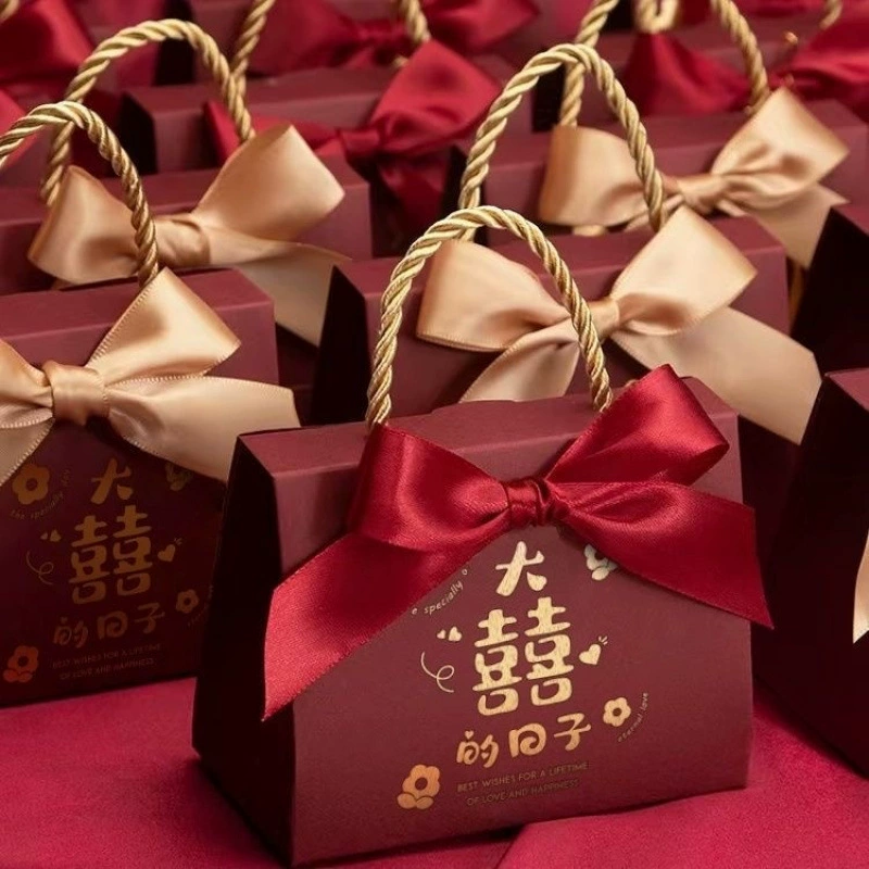 Свадебные товары Свадебные конфеты коробки свадебные конфеты маленькие подарочные коробки высокого уровня свадебные чувства