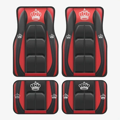 Avtomobil döşəmə paspasları, Retro Car Mat Carpet - dsn-foot-pad-63-3344-two-piece-set