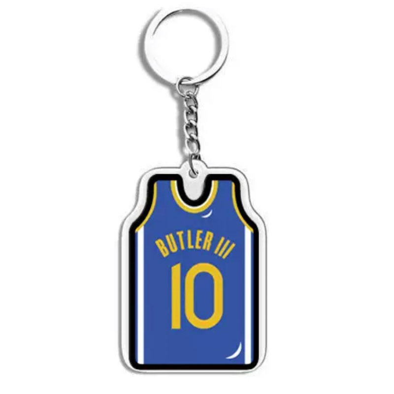 NBA baloncesto llavero estrella Durant Curry Owen acrílico colgante bolsa de Jersey adornos regalo