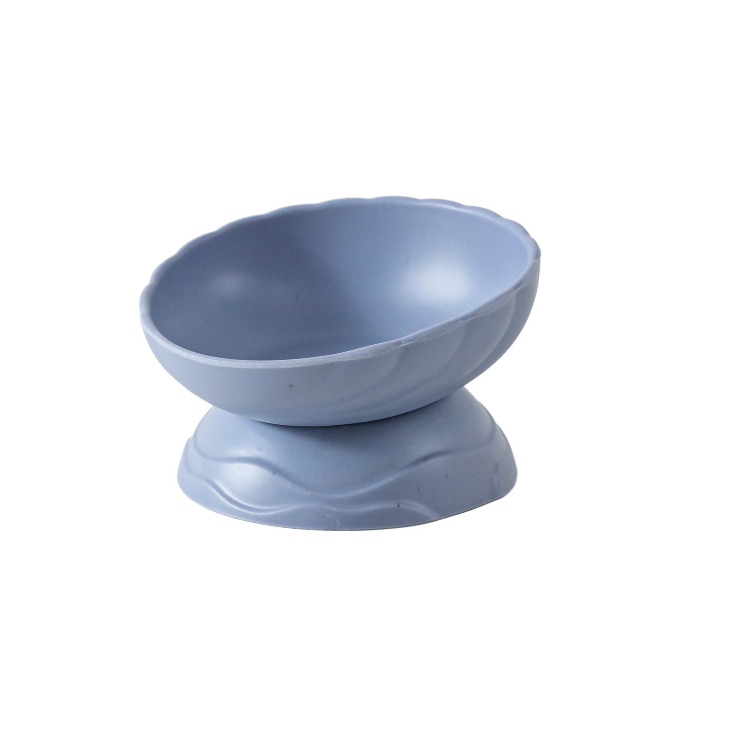 Arroz seco para mascotas, agua potable, cuenco para gatos, porcelana de imitación original, fibra de bambú, cuenco de concha ajustable, cuenco de comida para gatos, suministros para gatos