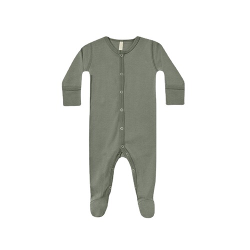 Cotton baby jumpsuit autumn baby long-sleeved cardigan newborn clothes autumn bag fart solid color romper
