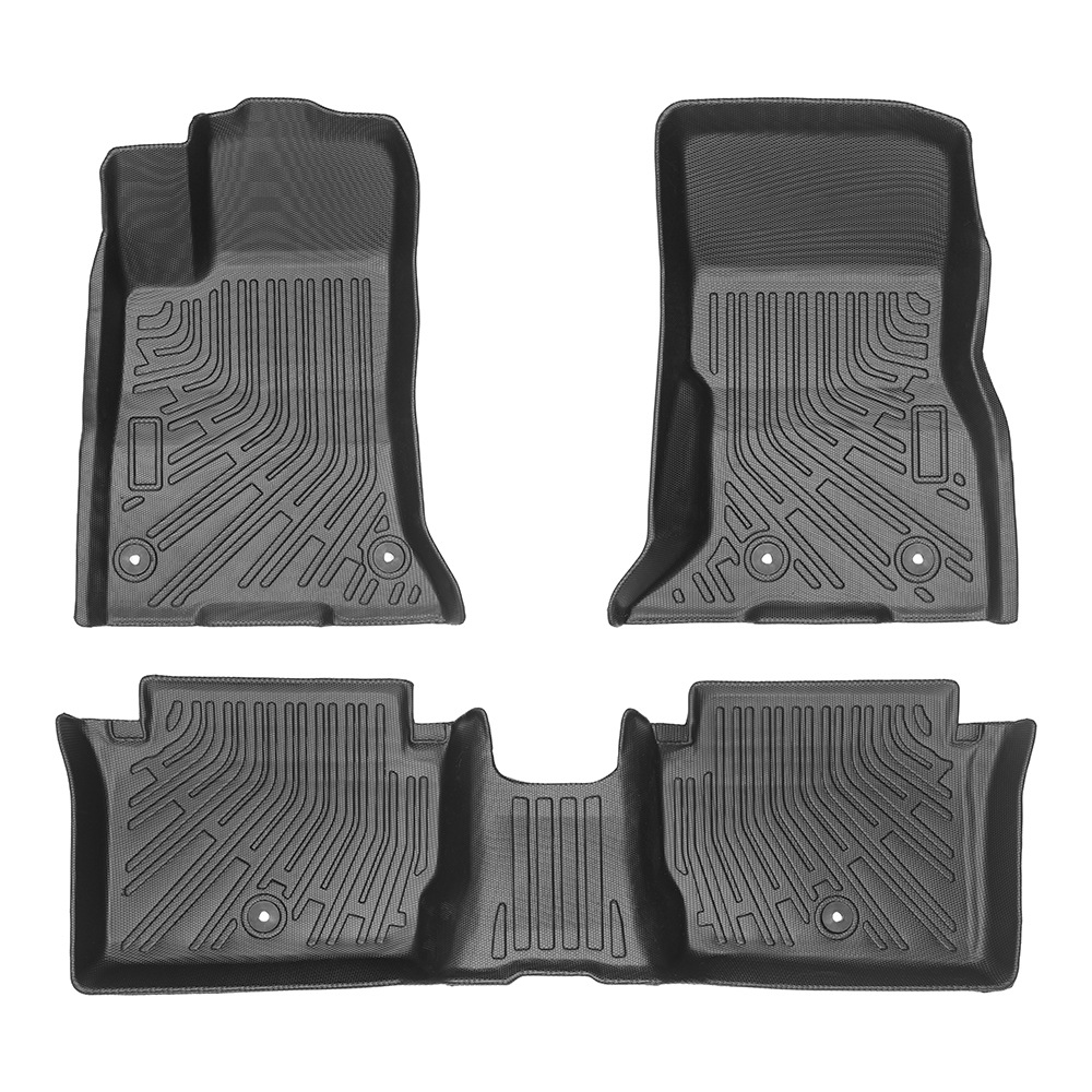 Aplicable a Dodge Charge EV 2025 TPE Foot Pad 3D All-Weather Material Back Cojín