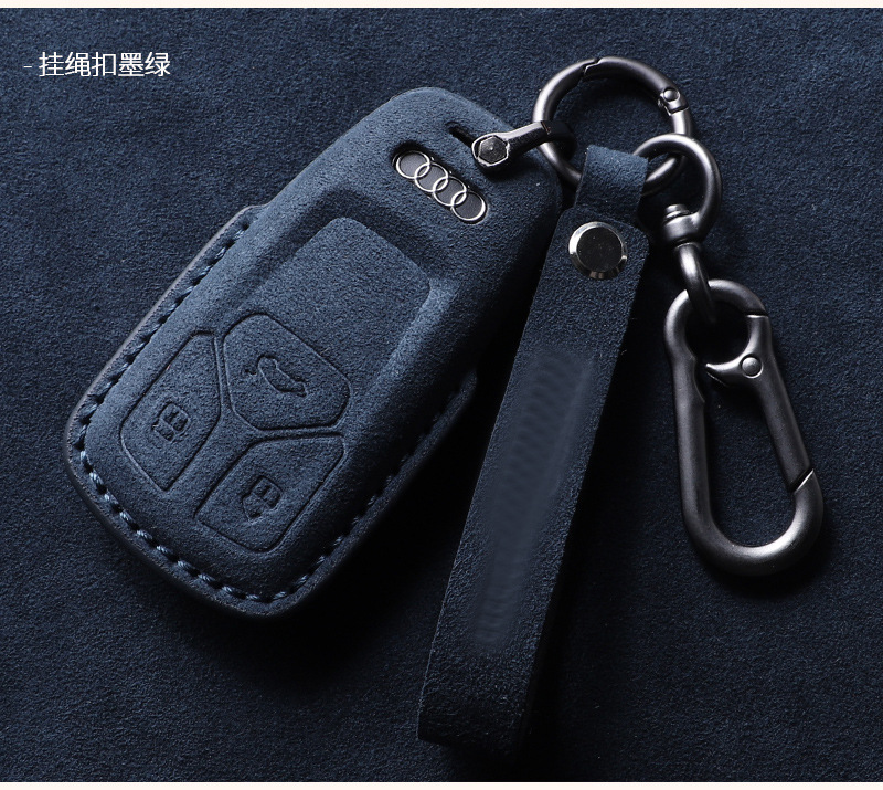 Suitable for Audi Key Cover Old Model A6L Q5L Shell A4L A3 Imported A8 A7L A5 All-Inclusive Simple Shell