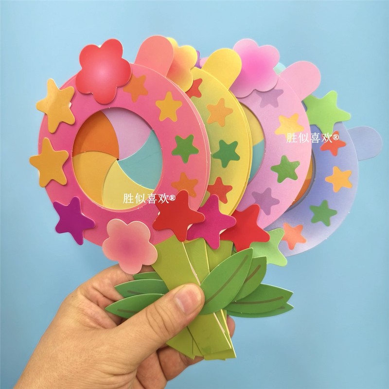 教师节送老师师恩感谢卡 手工diy花束创意学生儿童制作材料包贺卡|undefined