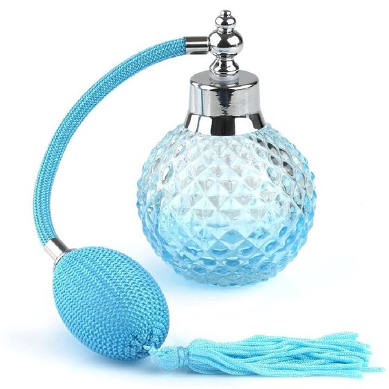 100ml airbag nozzle glass bottle 18/24 bayonet retro tassel pineapple aroma bottle spray perfume bottle