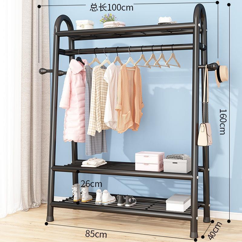 100cm 상하 3그물 블랙 + 코트고리