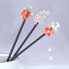 Hairpin in ancient style, hairpin for updo, wooden hairpin, modern and simple wooden hair accessory, Hanfu hair accessory, qipao headpiece for women