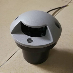 Side-emitting underground lamp square round strip stainless steel single-sided luminous underground lamp side-emitting plum birch lighting