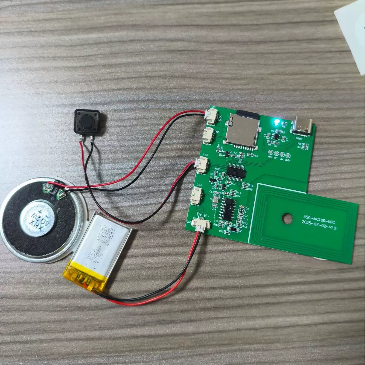 创意NFC冰箱贴感应播放磁吸贴圣诞礼物礼品礼品盒创意礼品套装