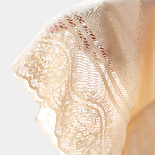 Slimming Shaping High-Waisted Abdominal Compression Pants Summer Breathable Mesh Straight Leg Shaping Underpants with Waistband Safety Pants