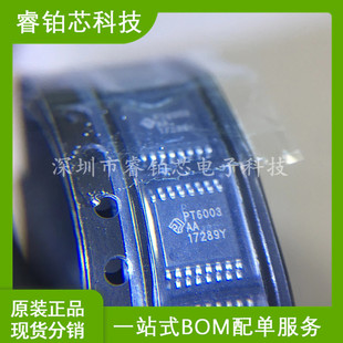 Spot PT6003ETSP-AA Screen Printing PT6003 Battery Power Management Chip Package TSSOP-16