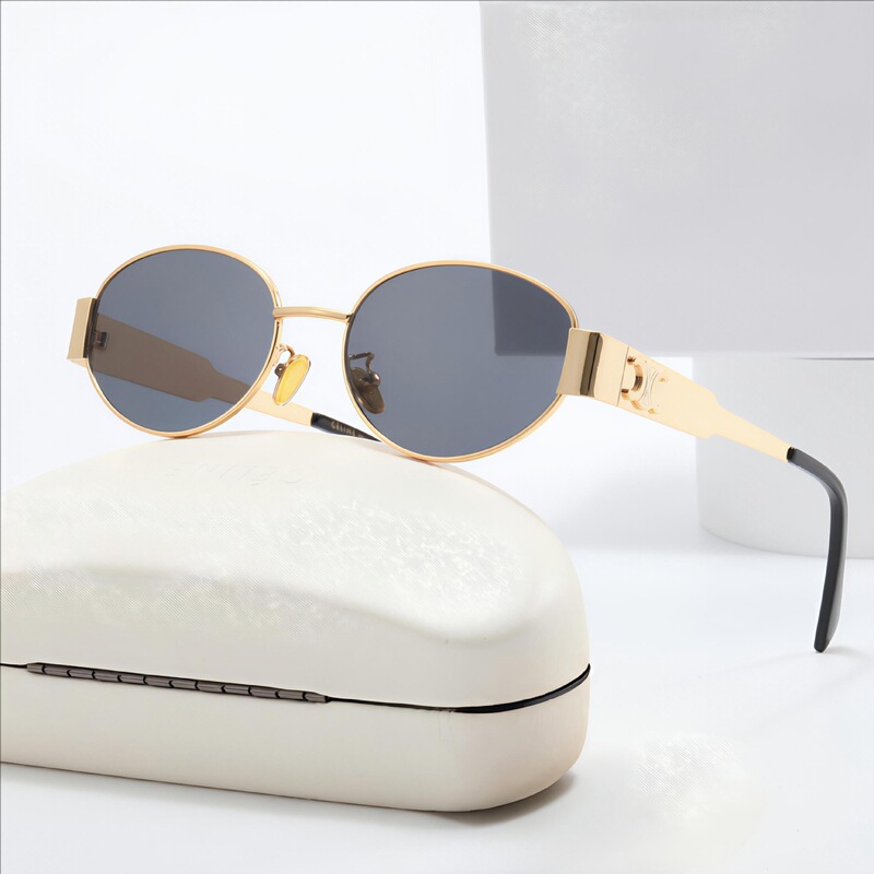 Arc De Triomphe Sunglasses for Women, Trendy Small Metal Sunglasses for Men, Cat-Eye Oval Wide-Leg Sunglasses, Sunshade Glasses Arc De Triomphe Sunglasses for Women, Trendy Small Metal Sunglasses for Men, Cat-Eye Oval Wide-Leg Sunglasses, Sunshade Glasses
