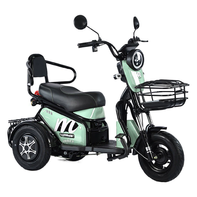 Новый Электрический трехколесный велосипед в небольшом городе женский транспорт для детей и взрослых Электрический трехколесный велосипед