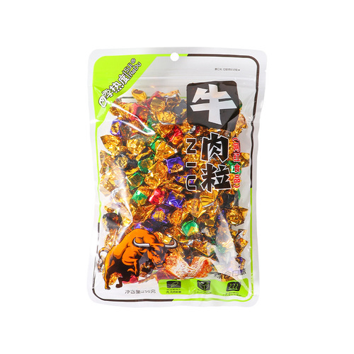 Dried Beef Snack in Bulk Packaging 250g, Spicy and Delicious, Mixed Flavors Beef Granules