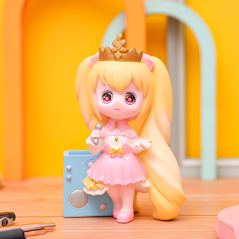 Regalo navideño nuevo estilo de fantasía sirena de concha luz de portalápices niña ins decoración de la habitación decoración venta directa de fábrica