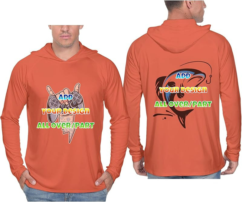 fishing hoodies 钓鱼服跨境男女卫衣连帽衫垂钓防晒速干透气上衣|undefined