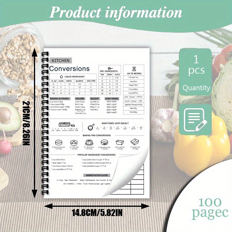 亚马逊跨境新品螺旋食谱笔记本厨房个性化手工膳食收集本线圈|undefined