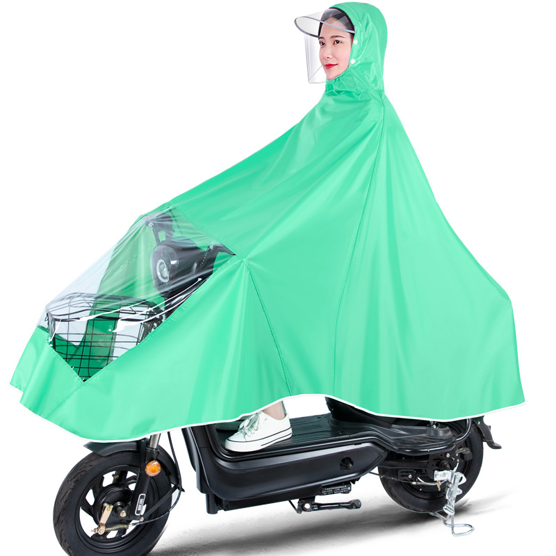 Impermeable para vehículos eléctricos, poncho largo para patinetes eléctricos, resistente y grueso, unisex, nuevo modelo 2025.