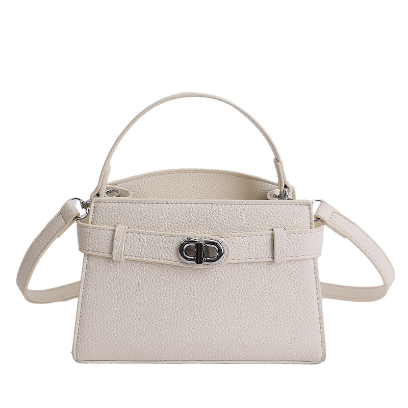 Textura de alta calidad nicho bolso de mano pequeño bolso de mujer nuevo ligeramente lujoso estampado lichi bolso Kylie bolso de mochila de estilo exterior