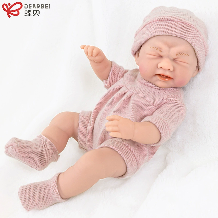 Умиротворяющая кукла реборн, игрушечная пластмасса, 12 дюймов, 30 см, оптовая продажа