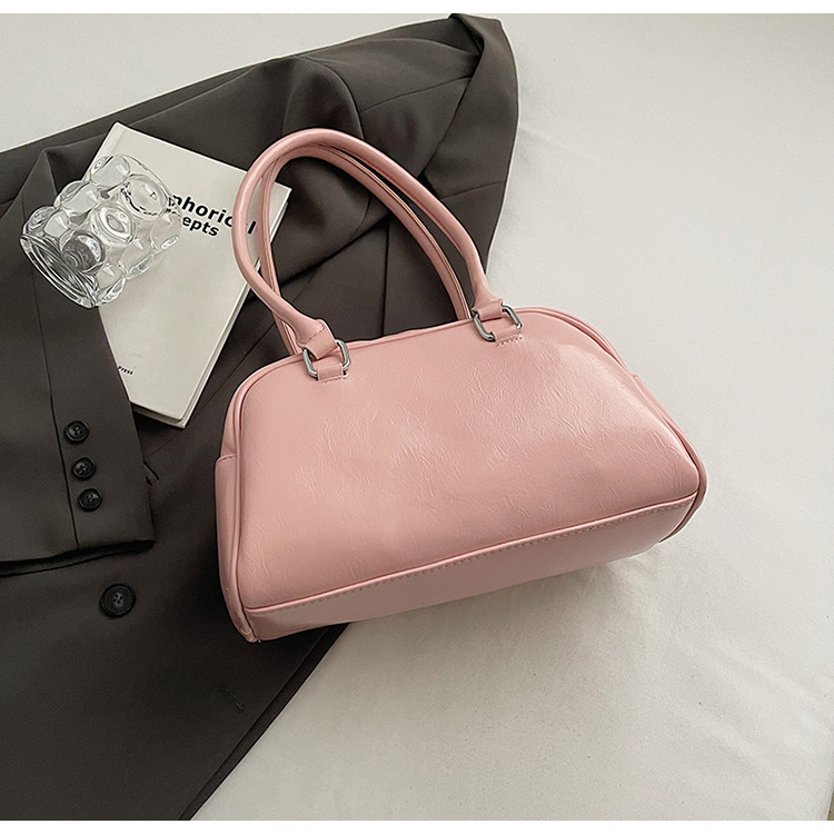 Elegant Women's Ballet Style Shoulder Bag With Bowknot Detail_voghion.com