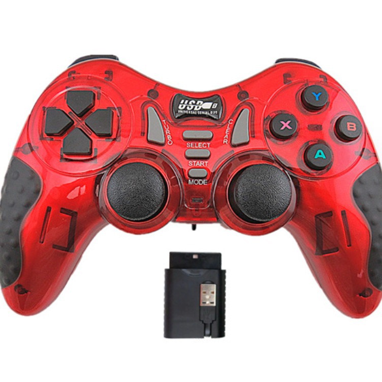 UBS 2,4g juego inalámbrico PS/XBOX/COMPUTER/Android Set-Top Box todo en uno GamePad