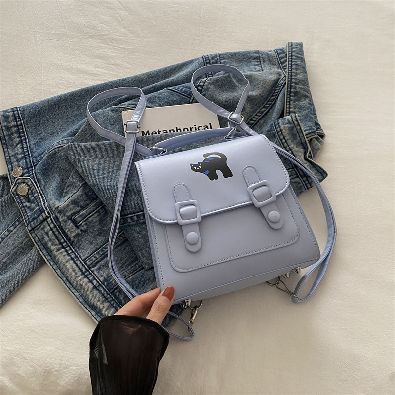 Bolsa de clase de estudiantes 2024, nueva moda coreana mochila de hombro, bolsa de hombro portátil universal