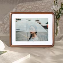 实木黑胡桃色榫卯相框摆台复古高级空框洗照片装裱挂墙画框厂批发