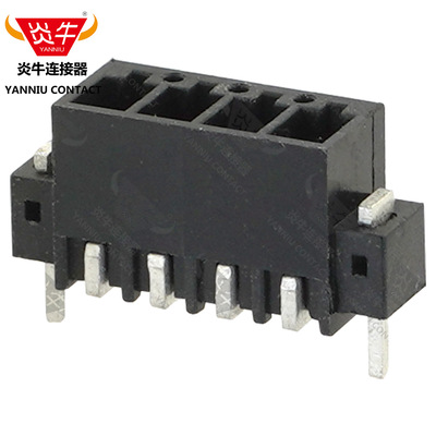 2.54mm炎牛贴片SMT凤凰PCB接线端子针座YN2024V/KF/MCV0.5-G-SMD