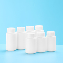 120cc口香糖撕拉盖瓶PE瓶木糖醇瓶食品级胶囊塑料瓶保健品瓶广口