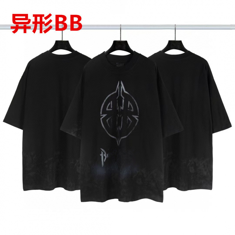 高品質クロスボーダーアメリカンスタイル25ss夏新作No.10ユニフォームレタールーズ半袖Tシャツ卸売|undefined